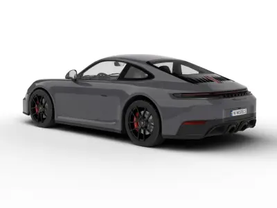 Porsche 911 Carrera GTS 2025 3d model 3D model