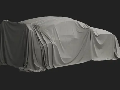 Sportcar Cover 06 3D model