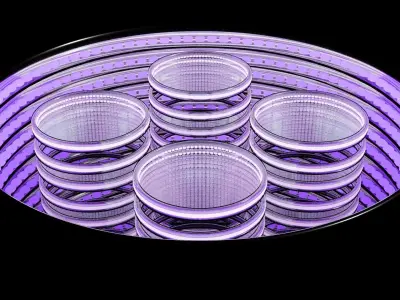 Infinity Glass Low-poly 3D model