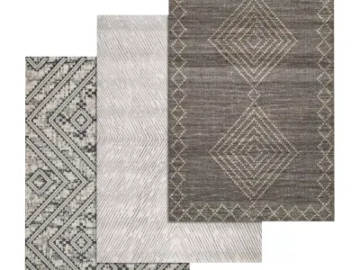 Rug Set 1301 3D model