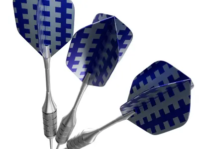 Dart Set 3D model