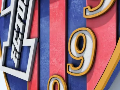 FC Tokyo Crest 3D model