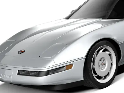 Chevrolet Corvette C4 ZR1 1990-1995 3D model