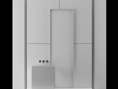 LUXURY - Bathroom 01 3D model