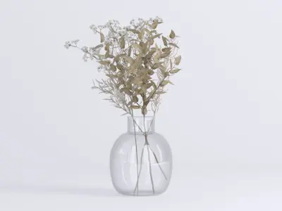 Bouquet 02 3D model buy