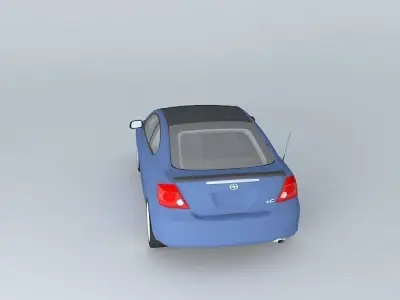 Scion tC RS 2.0 2006 Free 3D model
