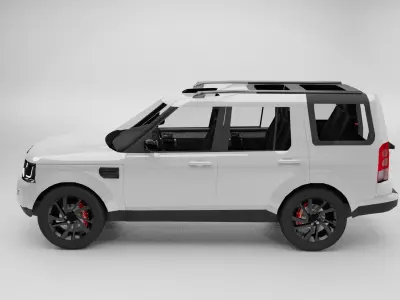 land rover discovery 4 3D model