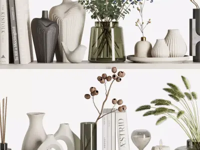 Decorative Set12 3D model buy