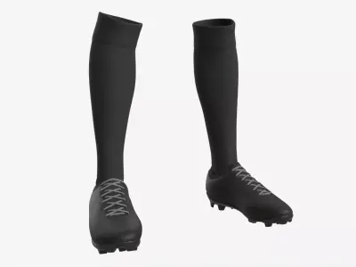 Soccer Boots and Socks 3D model