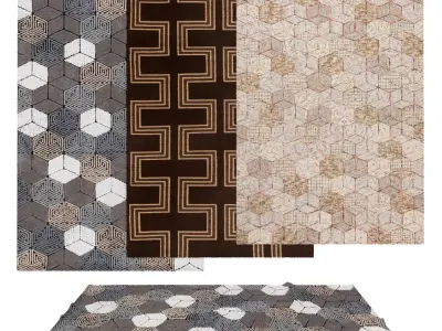 Rugs No 428 Low-poly 3D model