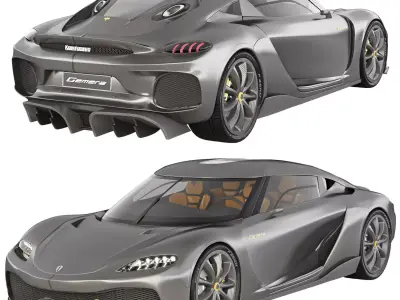 automobile 3D model