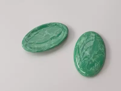 Worry Stone 3D model