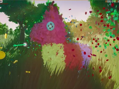 Confetti FX Pack - Unreal Engine 4  Low-poly 3D model