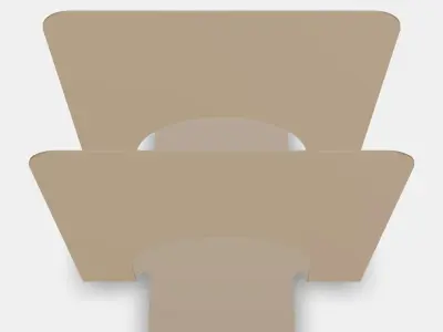 SKOGSROR Napkin holder Low-poly 3D model