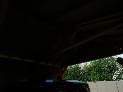 cartport 5x6 meter for render and game with extra formats 3D model