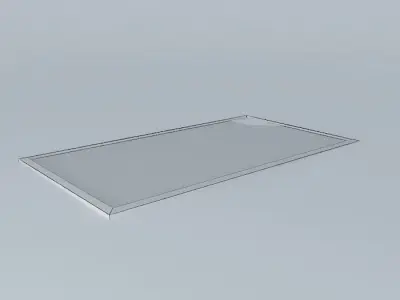 Table Young Girl - Painting Free 3D model