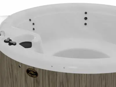 3D model of Hot Tub Jacuzzi Nordic Spas Sport All-In-110V Low-poly 3D model