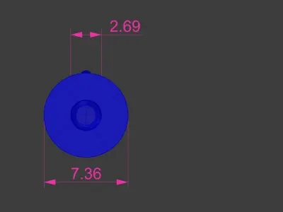 Barbell Pendant Gold Silver Luxury Weightlifting Jewelry  3D print model