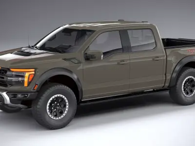 F-150 Raptor 2024 3D model