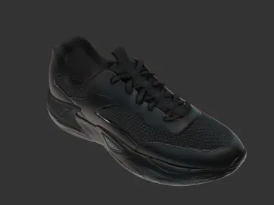 North Star Shoe Low-poly 3D model