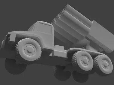 BM-21 Grad Pen Holder Free 3D print model