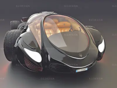 MASERATI DIABLO 3D model