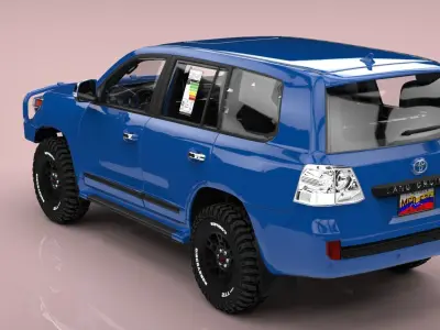 Toyota Land Cruiser J200 ARB  3D model