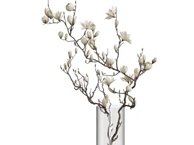 Flower In Vase 85 3D model