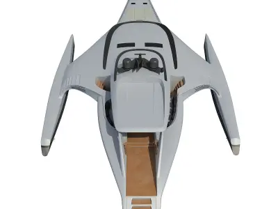 Luxury Yacht 3D model