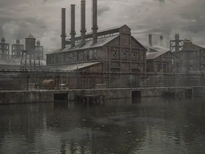 Foundry Industrial Asset Pack 3D model