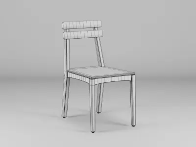 Cass Living Takeshi Chair 40x55x83 Low-poly 3D model