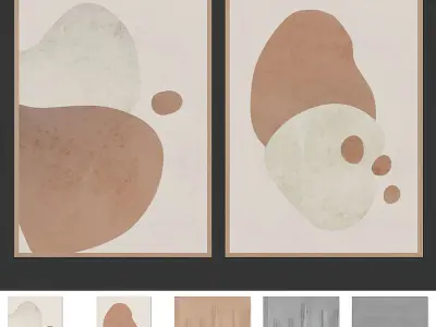 Gallery Wall 91 3D model
