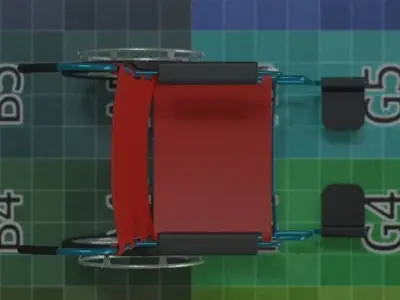 Wheelchair 3D model