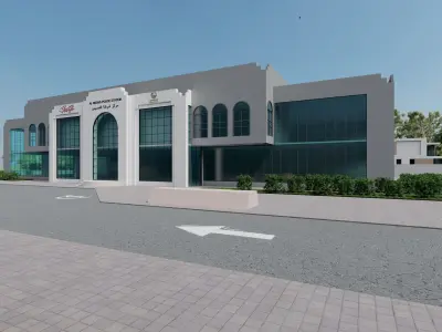 Qusais Police Station  3D model
