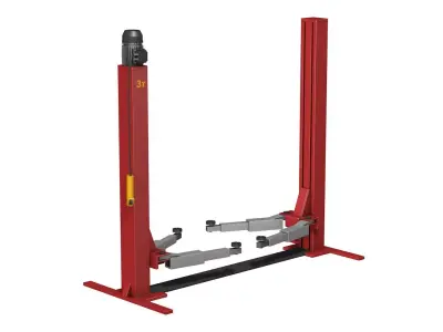 Car Lift garage R4 3D model