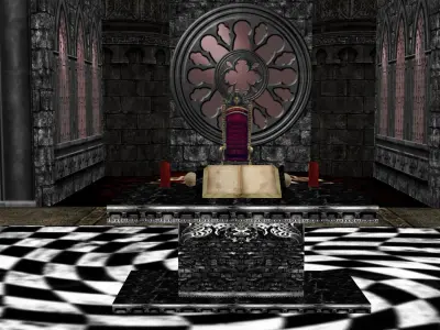 castle of hell 3D model