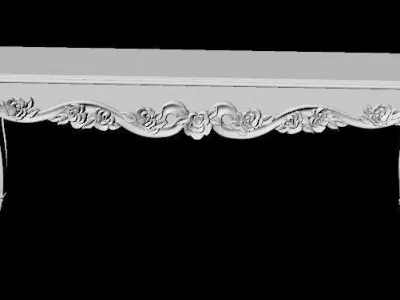 coffee table 3D model 9