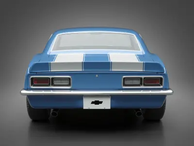 1968 Chevrolet Camaro RS 3D model