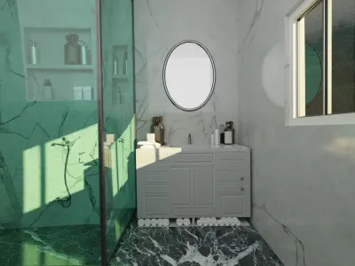 BATHROOM INTERIOR 3D model