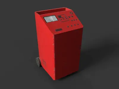 Garage Props 01 Low-poly 3D model