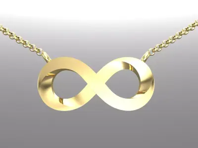 Pendant P12 The luxury female pendant 3D print model