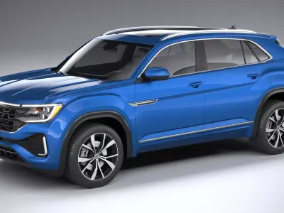 Volkswagen Atlas Cross Sport 2024 3D model