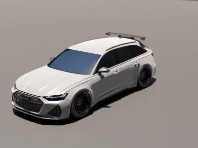 Audi RS6 Moifided EDITION 3D model