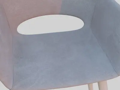 Chair dining 3D model purchase