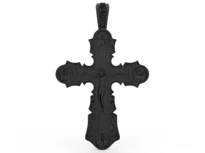 Jesus Cross 02 3D print model