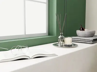 Bathroom interior 3D model