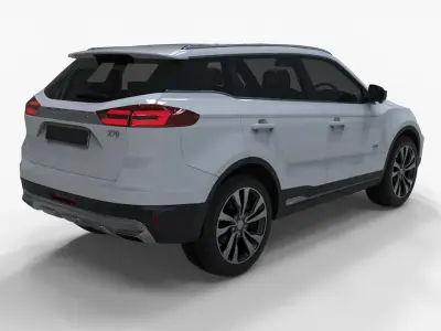 proton X70 2018 3D model