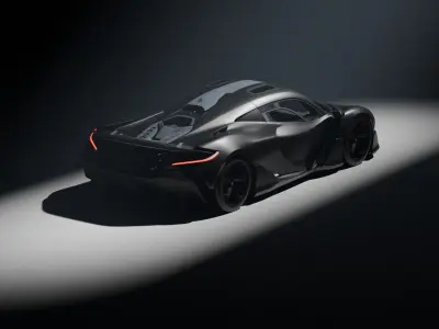 McLaren W1  3D model