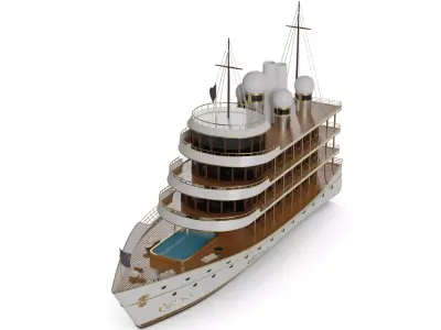 Luxury Liner 3D model