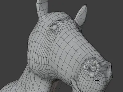 ZEBRA Low-poly 3D model buy
